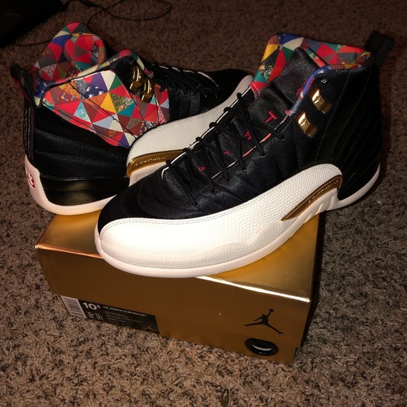 jordan 12 colorful
